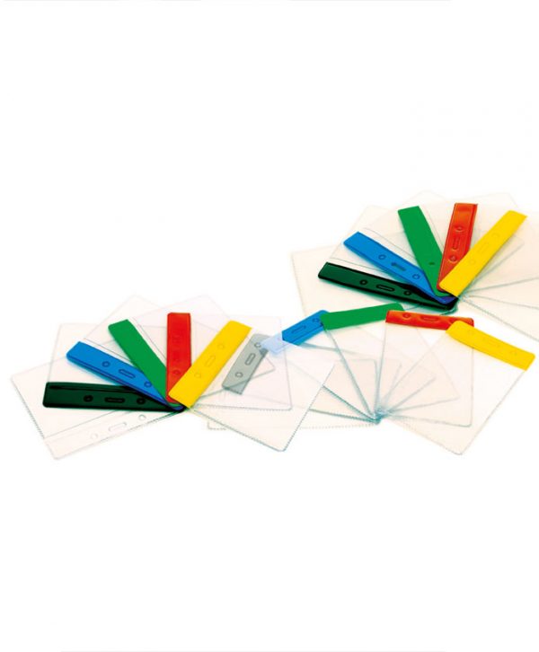 Card holder - visitor pass holder - portrait