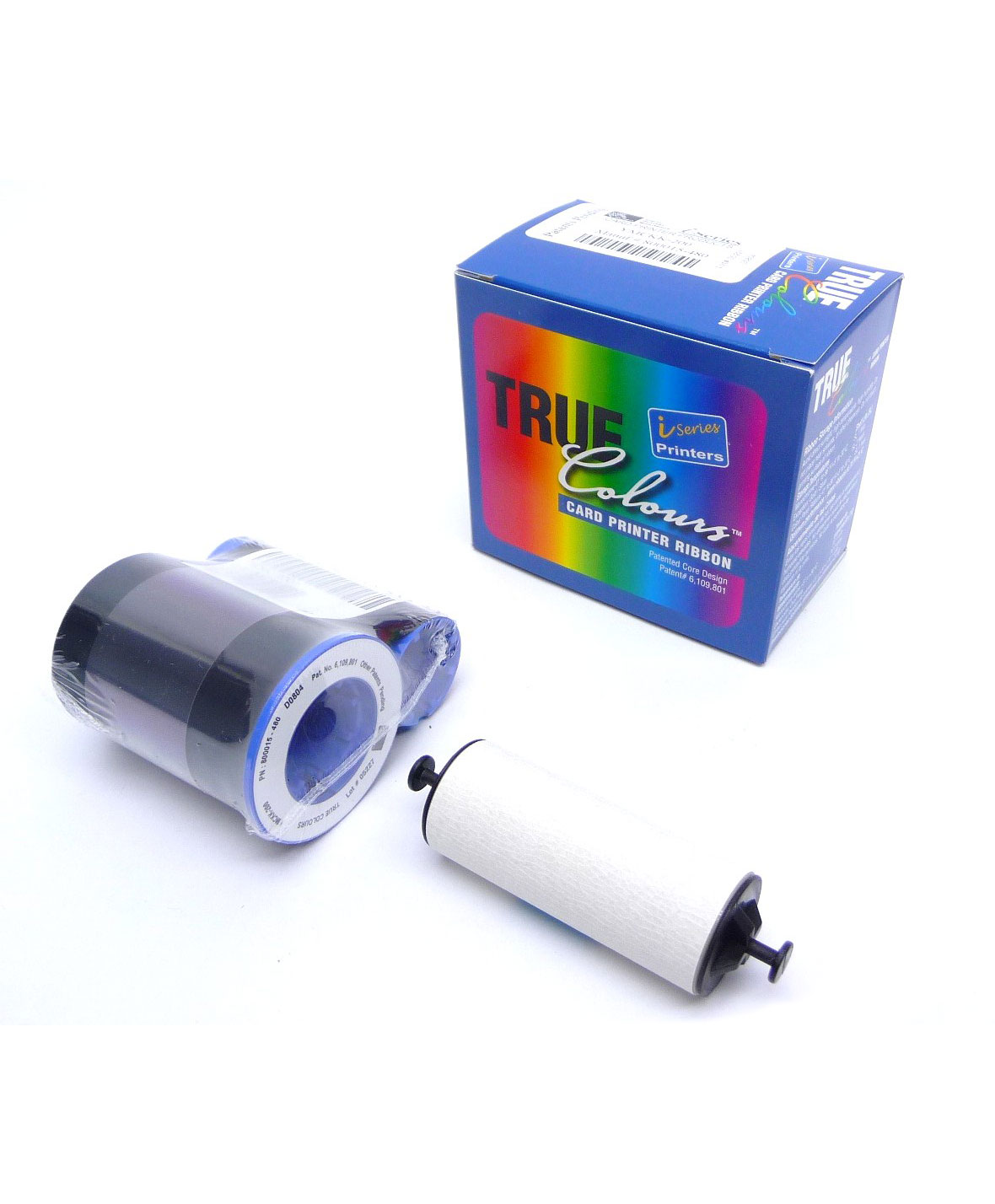 Zebra White monchrome ribbon - 1000 Prints for P110i, P120i