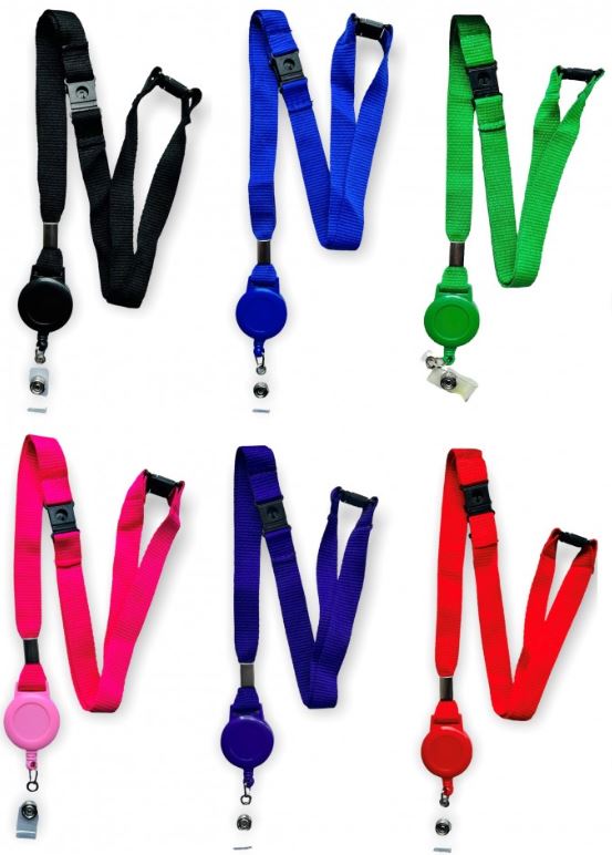 Lanyards with Breakaway & Strap Clip/Badge Reel (Yo-Yo) Fastening - Image 2